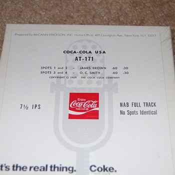 What is this? Music with James Brown and O.C. Smith, sponsored by Coca Cola