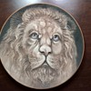 Nippon handpainted 3D plate --approximate age 112 --- 