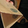 Post card with detachable reply card with one cent George and Martha Washington Stamps