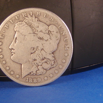 1889-CC Morgan Silver Dollar - US Coins