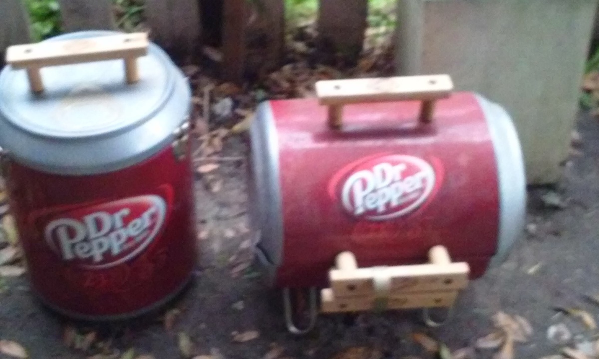 Dr. Pepper Grill & Cooler Set ( Unused Condition) Collectors Weekly