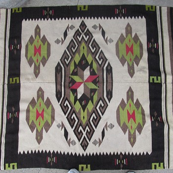 Old Native American Blanket / Rug? - Native American