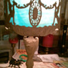 brass lamp