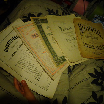 Antique Sheets - Music