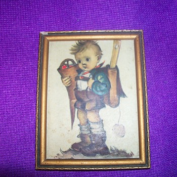 Old Hummel Picture - Posters and Prints