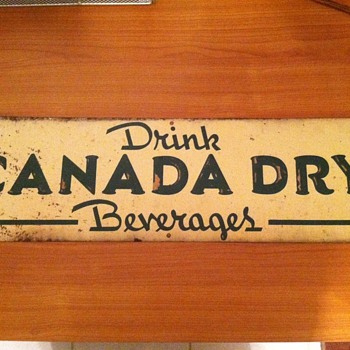 Canada Dry sign - Signs
