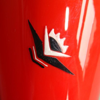  Loetz Tango Enamel - #2 Bird of paradise - Art Glass