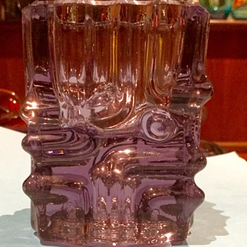 Sklo union candle holder - Art Glass