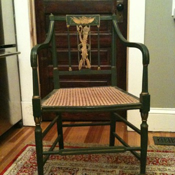 Portsmouth New Hampshire or Phildelphia Federal Armchair - Furniture