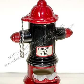 Fire Hydrant Ashtray - Tobacciana
