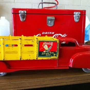 Marx 22" coca cola truck - Coca-Cola