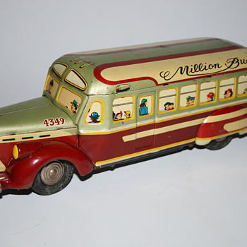 Kato Sairen KKK million bus japan battery toy - Toys