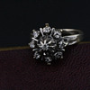 White gold ring