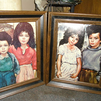 Big eyed artist Roth prints