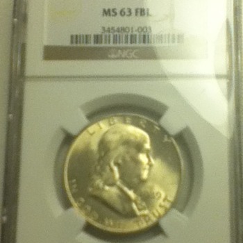 1949 Franklin Half Dollar - US Coins