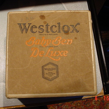 baby ben style 1 with original box - Clocks