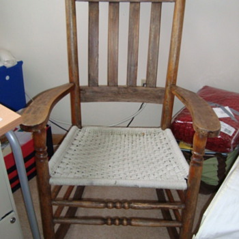Antique Canadian rocking chair