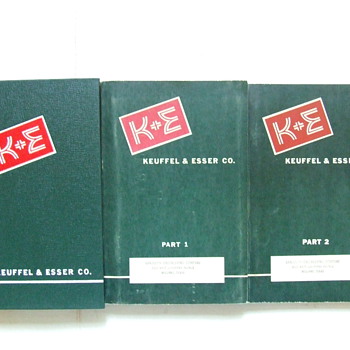 Three 1955 Keuffel & Esser Co. Surveying Equipment Catalogs - Paper