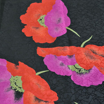 Vintage Floral Scarf - Accessories