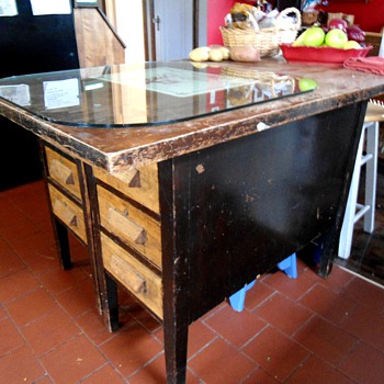 Antique Kitchen Island Desk