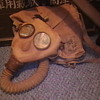 WW II Japanese Gas Mask and Carrying Bag