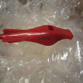 1950s Trophy Products Rocket in red - Toys