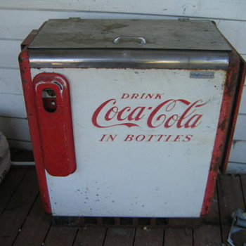 The coke machine my neighbor gave me! - Coca-Cola