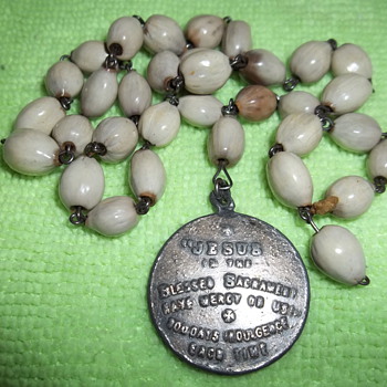 Before beads, they used seeds!