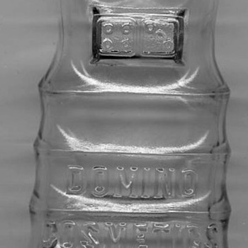 Vintage Domino Cosmetics Hoopskirt Shaped Bottle
