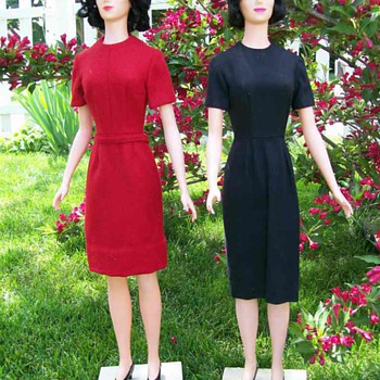Margit Nilsen McCall  Store Counter display Mannequins 30 Inches tall  - Sewing