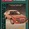 Chilton's Mustang Repair Manual #8580