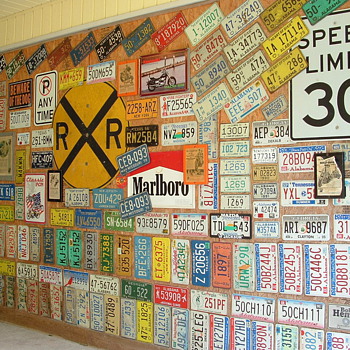 license plate "wallpaper" LOL - Signs