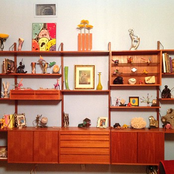 in transition living room