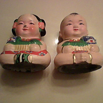 ASIAN CERAMIC FIGURES
