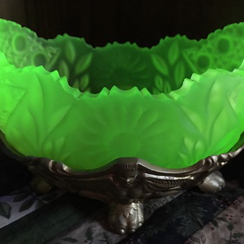 Vaseline Glass Treasure - Glassware