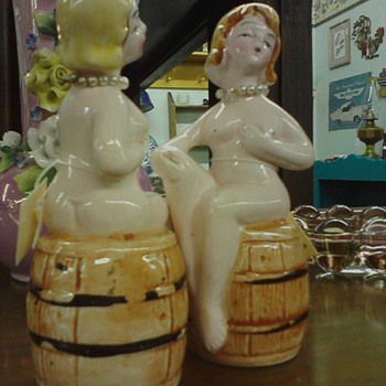 Nude girls on barrels - Kitchen