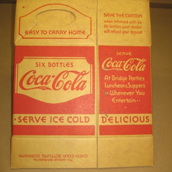 Another Coke Cardboard - Coca-Cola