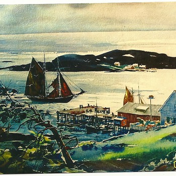 Painting by C. Ivar  Gilbert - Posters and Prints