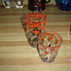 Poker style glasses / jar