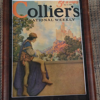 Maxfield Parrish Collier's Cover 5/12/29 - Paper