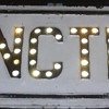 Cat's eye JUNCTION sign