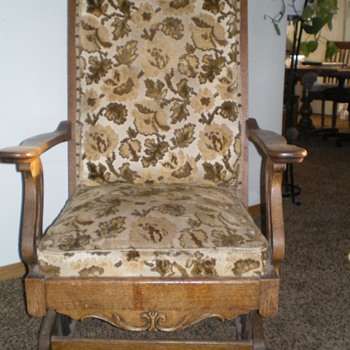 A.H. Schram Coil Spring Rocker, 1897