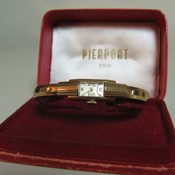 Pierpont Antique Watch in original case - Wristwatches