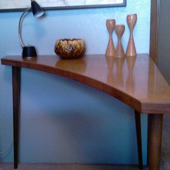 Danish Modern Style Corner Table