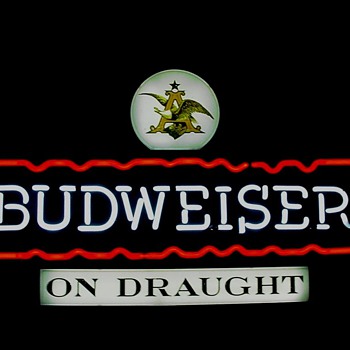 Bud On Draught neon - Signs