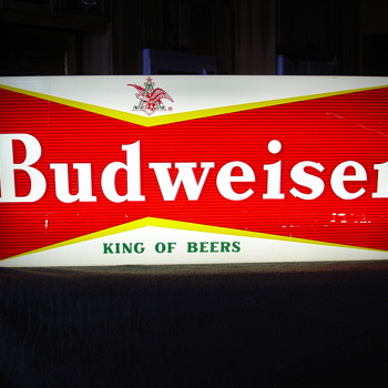 Budweiser Pool Table Light