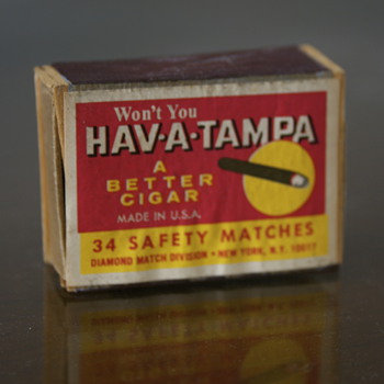 Hav-A-Tampa Matchbox - Tobacciana