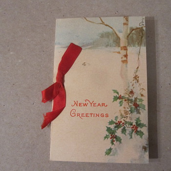 Happy New Year To All My Fellow Collectors! - Paper