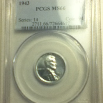 1943 Steel Penny - US Coins