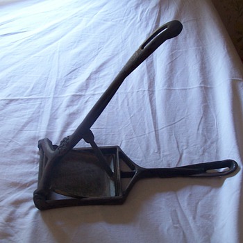 Unknown iron tool from estate sale